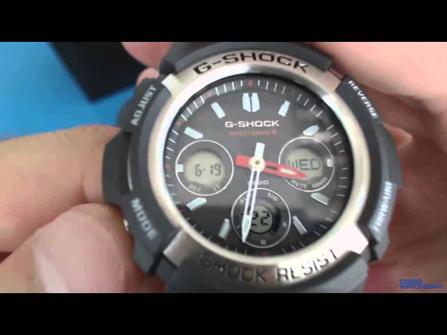 Casio G-Shock Wave Ceptor AWG-M100-1AER YouTube Solar 