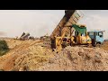 Bulldozer , Dump Truck , Many Bulldozers &amp; Dump Trucks Working Together - Super Equipment in Action