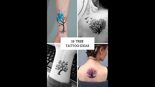 Most Beautiful Tree Tattoos | Popular Tree Tattoo Designs with Meaning | Latest Tree Tattoos & Ideas