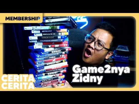 [Membership] Cerita Zidny dan Game-Game Koleksinya