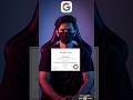 Google cirtificate ll Official Video ll #trending #shortsfeed #cirtificate
