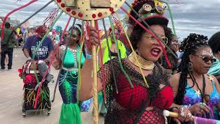 Mermaid Parade Coney Island Brooklyn NY Riegelmann Boardwalk New York City USA June 18 2022
