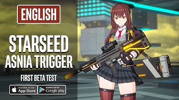 STARSEED: ASNIA TRIGGER Gameplay - Waifu Collector RPG by BiliBili