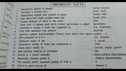 Horticulture McQ part 4