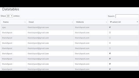 Angular 9 Datatables with Custom Checkbox selection