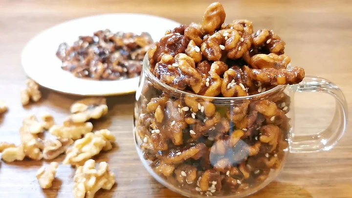 The best crispy walnuts ever, no frying, no oven, delicious caramel walnuts 💝 - 天天要闻