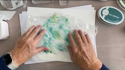 one layer cards - 1 technique 3 cards