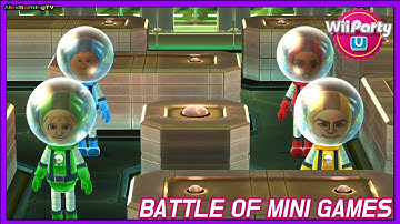 Wii Party U - Battle of Minigames ( Master CPU, Eng Sub ) Player Steph