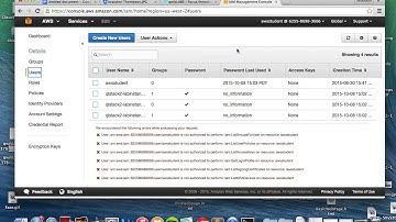 Intro to AWS identity and Access Management (IAM) lab 5