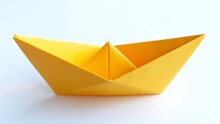 How To Make A Paper Boat / Origami Boat ❤️