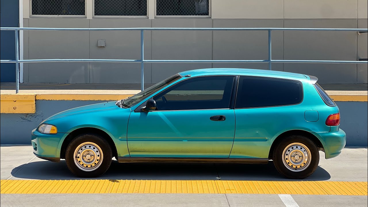 For Sale 1994 Honda Civic CX Hatchback 5 Speed 52K MILES Aztec for-sale-1994-honda-civic-cx-hatchback-5-speed-52k-miles-aztec