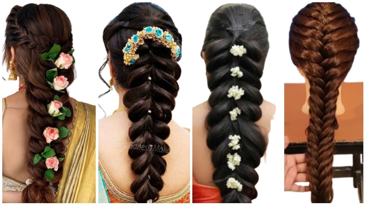 Full Khajuri Choti for Girls | Stylish French Braid Hairstyle for Beginners  - YouTube