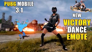 PUBG Mobile 3.1 Best Victory Dance Emote Ever || Gameplay 2024