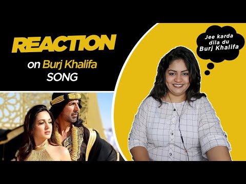Reaction on Burj Khalifa || Luxmi Bomb || Zee music company ||