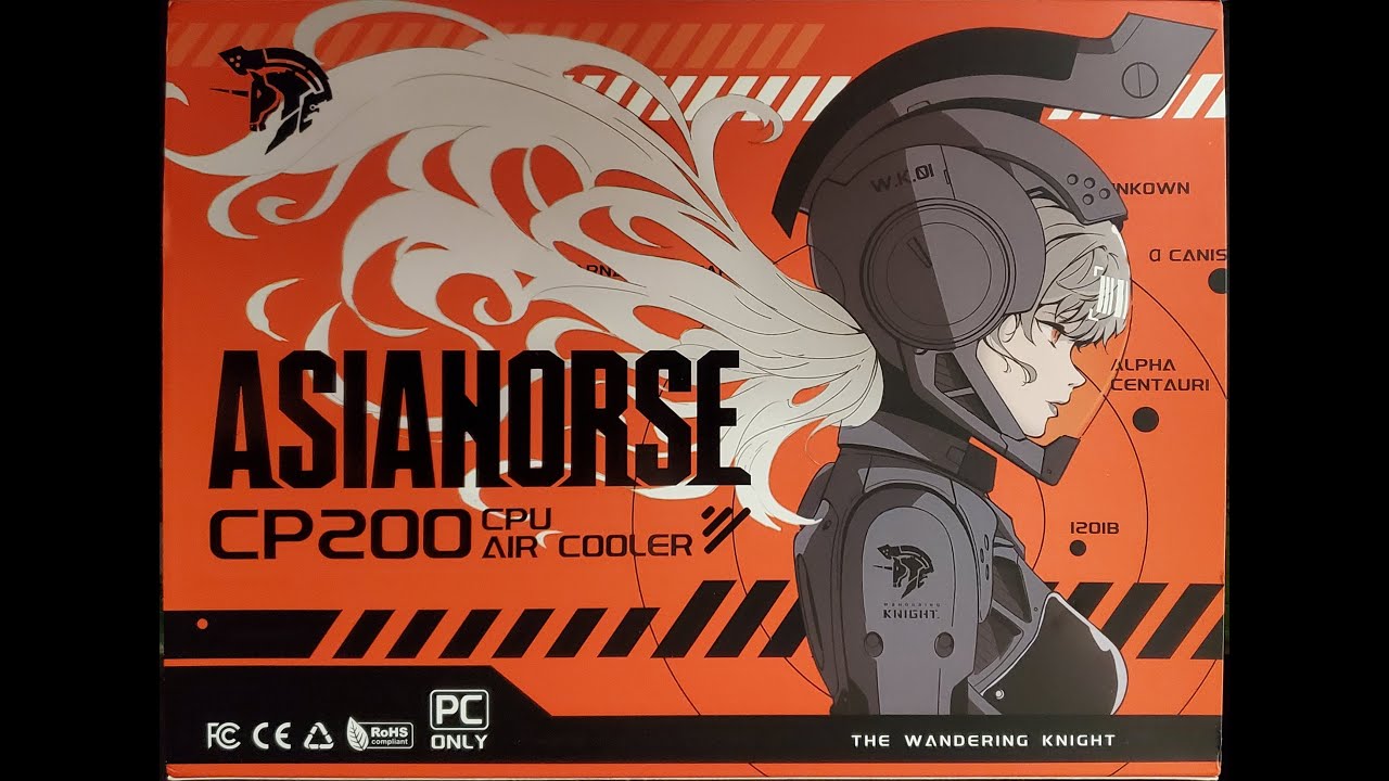 Предварительный обзор воздушного кулера для процессора Asiahorse CP200
