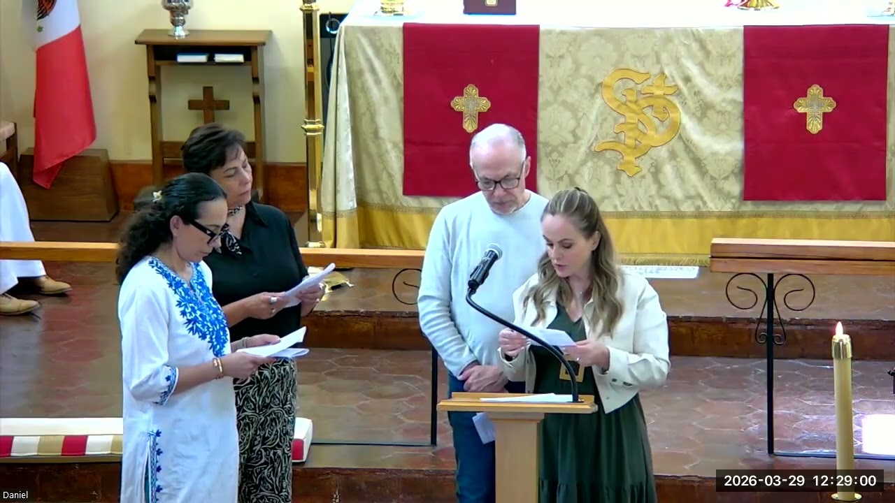 Domingo de Palmas, Marzo 29, 2026 Sermon