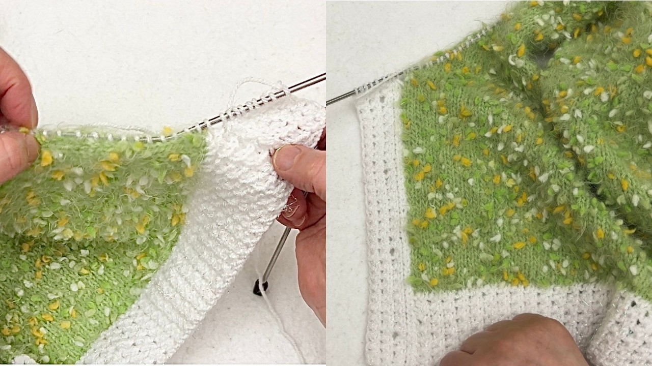 2 RENKLİ ÖRGÜLERDE KOLAY BANT YAPMA TEKNİĞİ DETAYLI ANLATIM✅