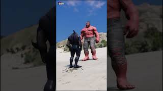 Hulk Fight With SharkMan ? But Red Hulk  ? shorts gta5 hulk avengers