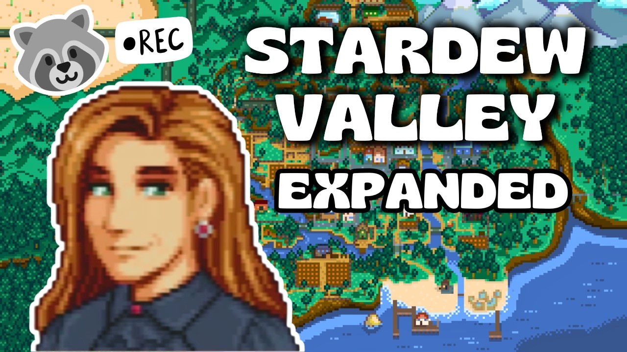 Stardew Valley EXPANDED tenemos PATITOS 🦆🗺️🐔🦝