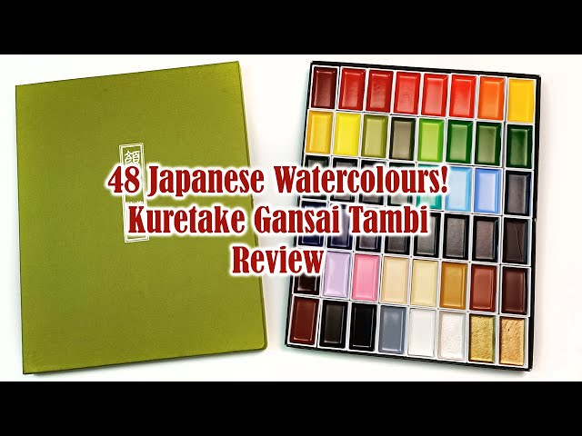 Kuretake Gansai Tambi Watercolor Paints - How Good Are They? ￼