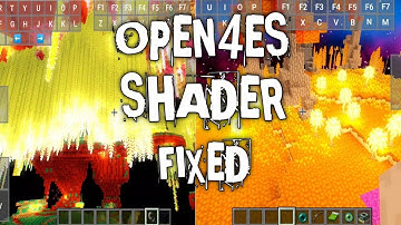 Minecraft Java Edition Shaders On Android * [Open4Es Shader] * Pojav Launcher open4es shader v3