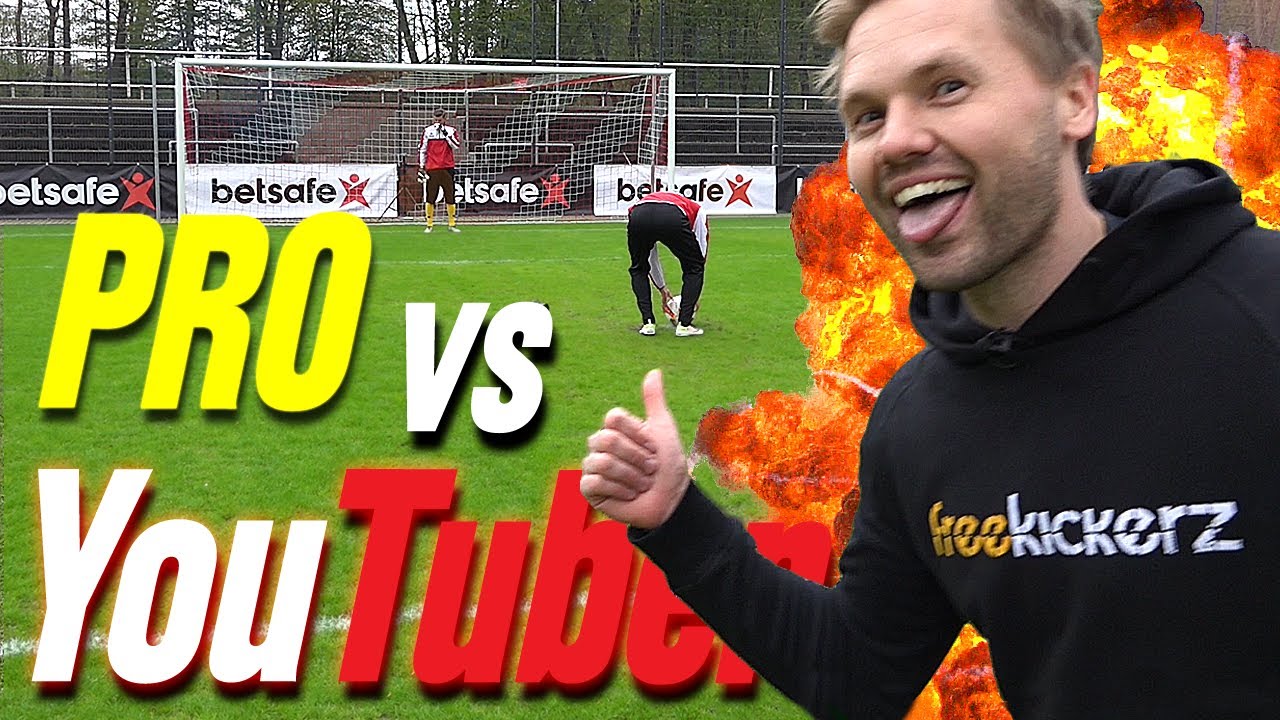 penalty challenge friv 2017 YOUTUBER vs PRO's - Epic Bundesliga Football Challenges - freekickerz