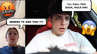 My Girlfriend CAUGHT Me Getting "TOP" In Her CAR!! *IT'S OVER*