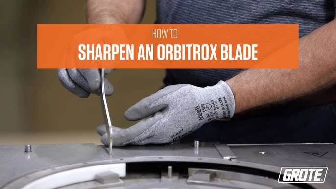 Sharpen An Orbitrox Blade - Step-by-step 2024