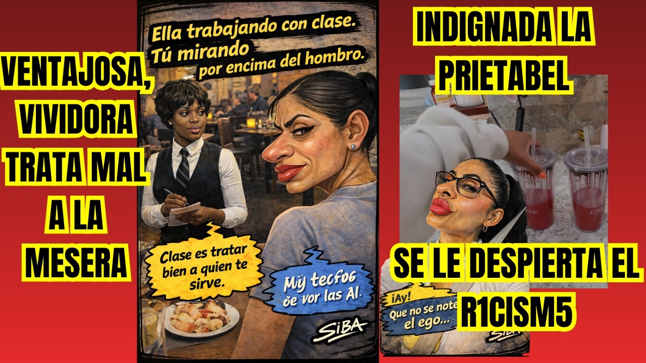 DE VÍCTIMA A R1CIST1: EL DÍA QUE LA PRIETABEL SE MOSTRÓ CUAL TAL, DESPECTIVA CON LA MESERA #chisme