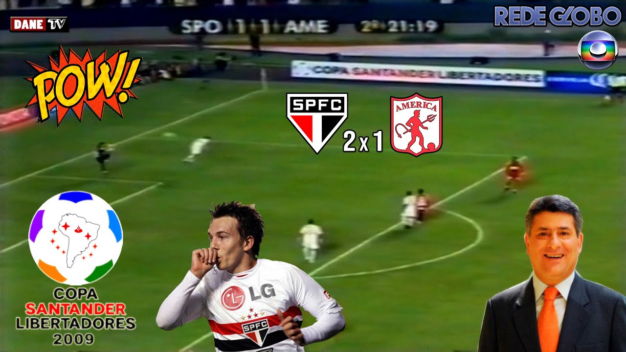 Libertadores 2009 - São Paulo 2x1 America de Cali