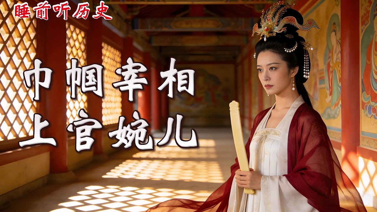 睡前历史助眠之一口气看完上官婉儿的传奇人生 #睡前听历史人物#助眠##睡前故事#安神助眠#历史 #历史故事 #催眠#减压