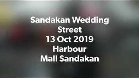 SANDAKAN WEDDING STREET - VOL 1