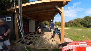 Wendover Shed - Day 2 Decking