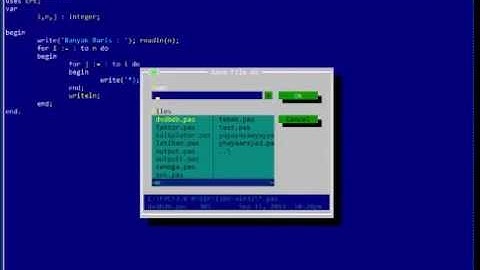 Membuat Bintang di pascal bagian 1