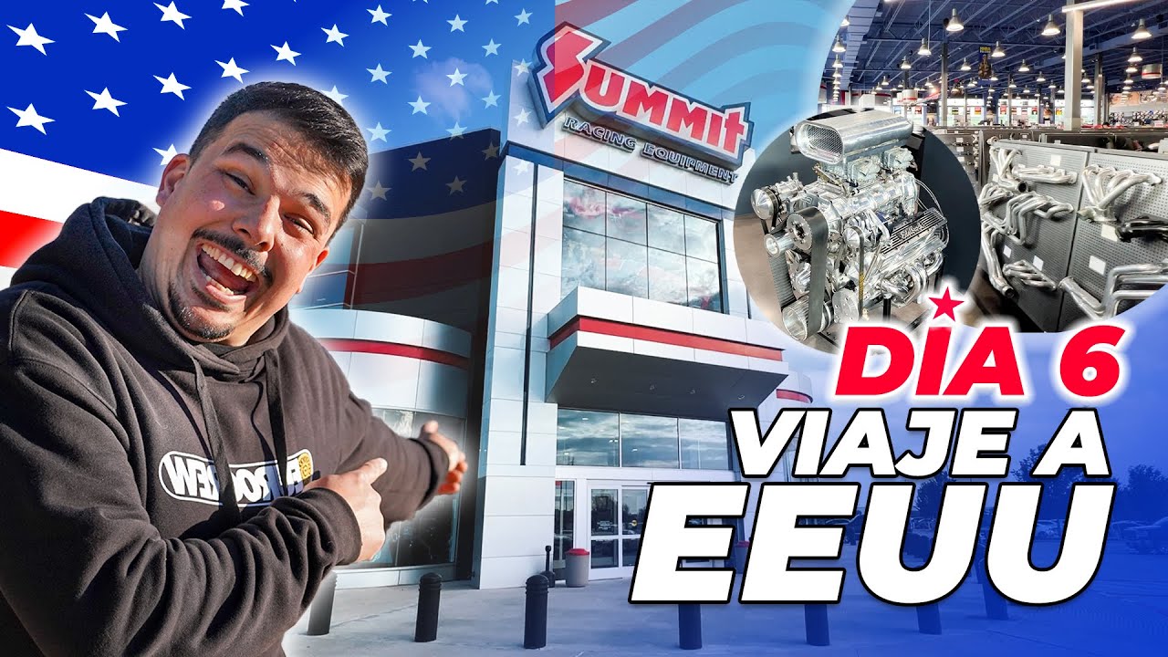 COMPRAMOS PIEZAS en LA MAYOR TIENDA DE COCHES MODIFICADOS de USA 🇺🇸 | Día 6 | Summit Racing 🔥