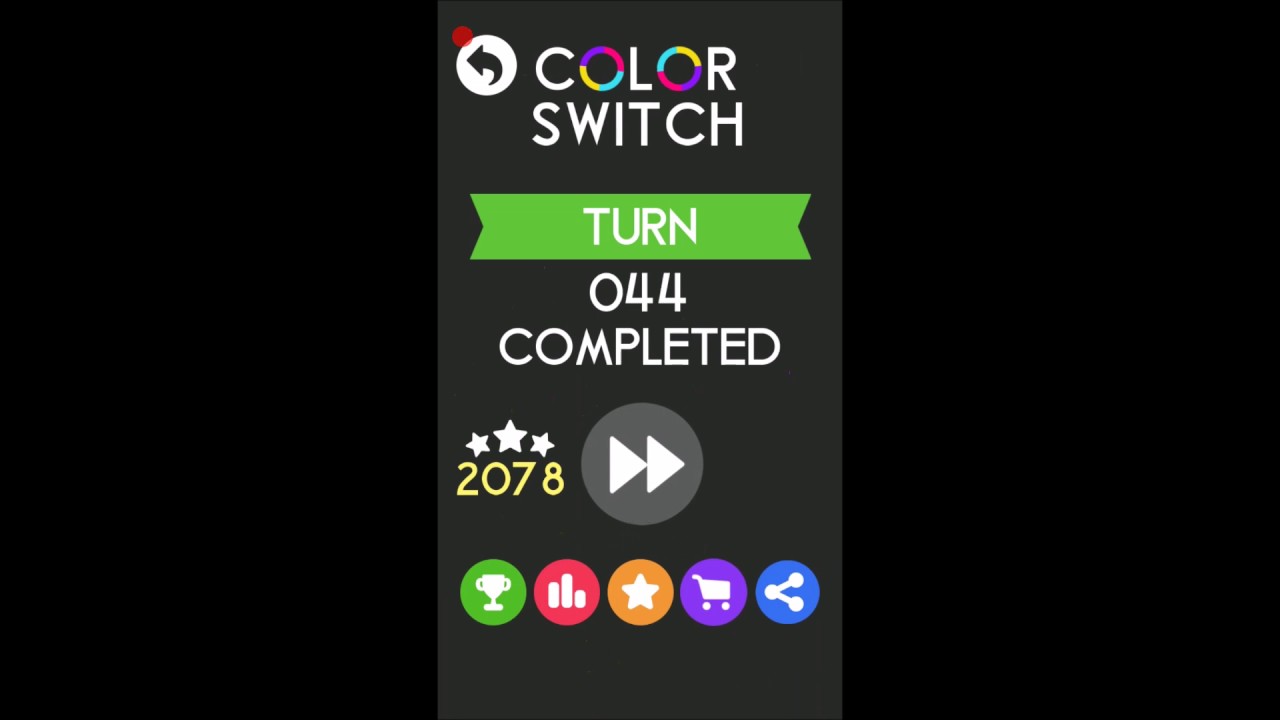 Color Switch • Turn (41 to 50) Mode 🎮 Gameplay ▶Walkthrough 🎥 AZ Screen Recorder ★1080pHD★
