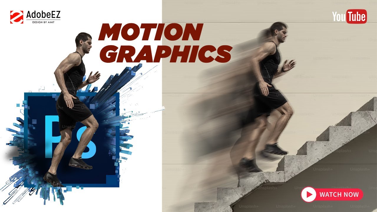 How to create a character motion in Adobe Photoshop | #motion # ...