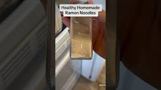 Healthy Homemade EASY Ramen Noodles #foryou #healthy