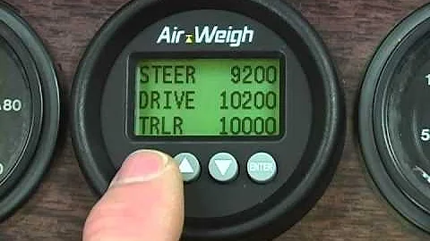 AIRWEIGH AW5800 tractor scale calibration video