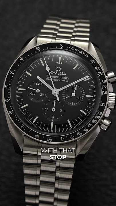 How to properly read this watch with the OMEGA Speedmaster