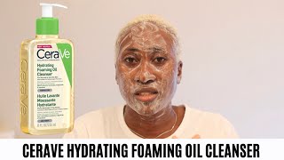 CERAVE HYDRATING FOAMING OIL CLEANSER REVIEW | COMBO TO OILY SKIN