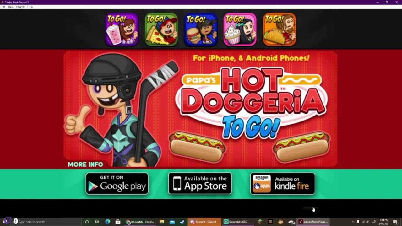 Papa's Hot Doggeria - Speedrun