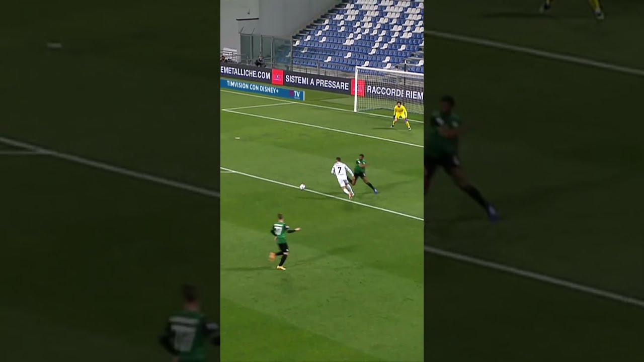 CR7 WITH THE COLD FINISH! 🎯