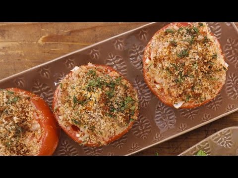 Cheesy Stuffed Tomatoes