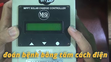 Sửa sạc MPPT 60a