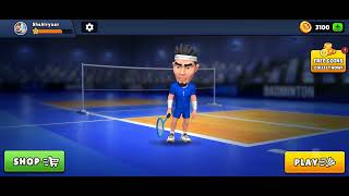 Badminton 🏸 Game 🎮 part#3d screenshot 2