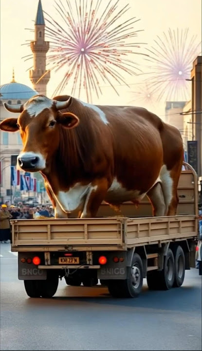 TAKBIR KELILING SAPI KURBAN IDUL ADHA #cow #sapi #sapilucu #takbir #takbiran #shorts #short