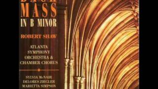 Video voorbeeld van "J.S. Bach:  "Dona Nobis Pacem" from MASS in b minor, BWV 232 (Robert Shaw conducts)"