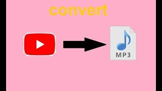 تحويل فيديوا يوتيوب الي صوت بدون برامج ,,,, convert youtube video withot program