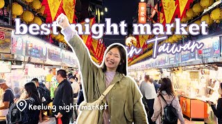 eating through keelung night market 🇹🇼 taiwan vlog 2023